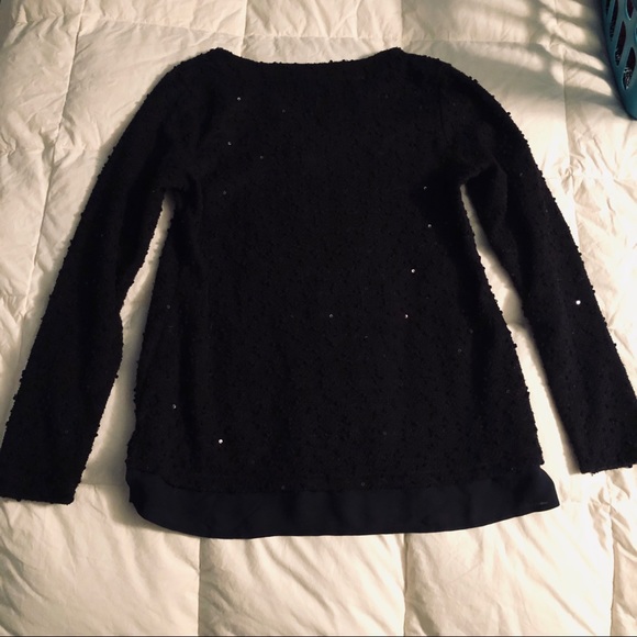 Black Sweater with Sequins - Picture 4 of 4